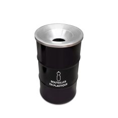 120L-binbin-plastic bottles-flameproof lid-front view