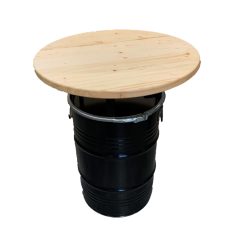 60L houten blad bewerkt