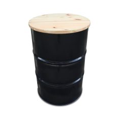 Barrel tafel houten blad
